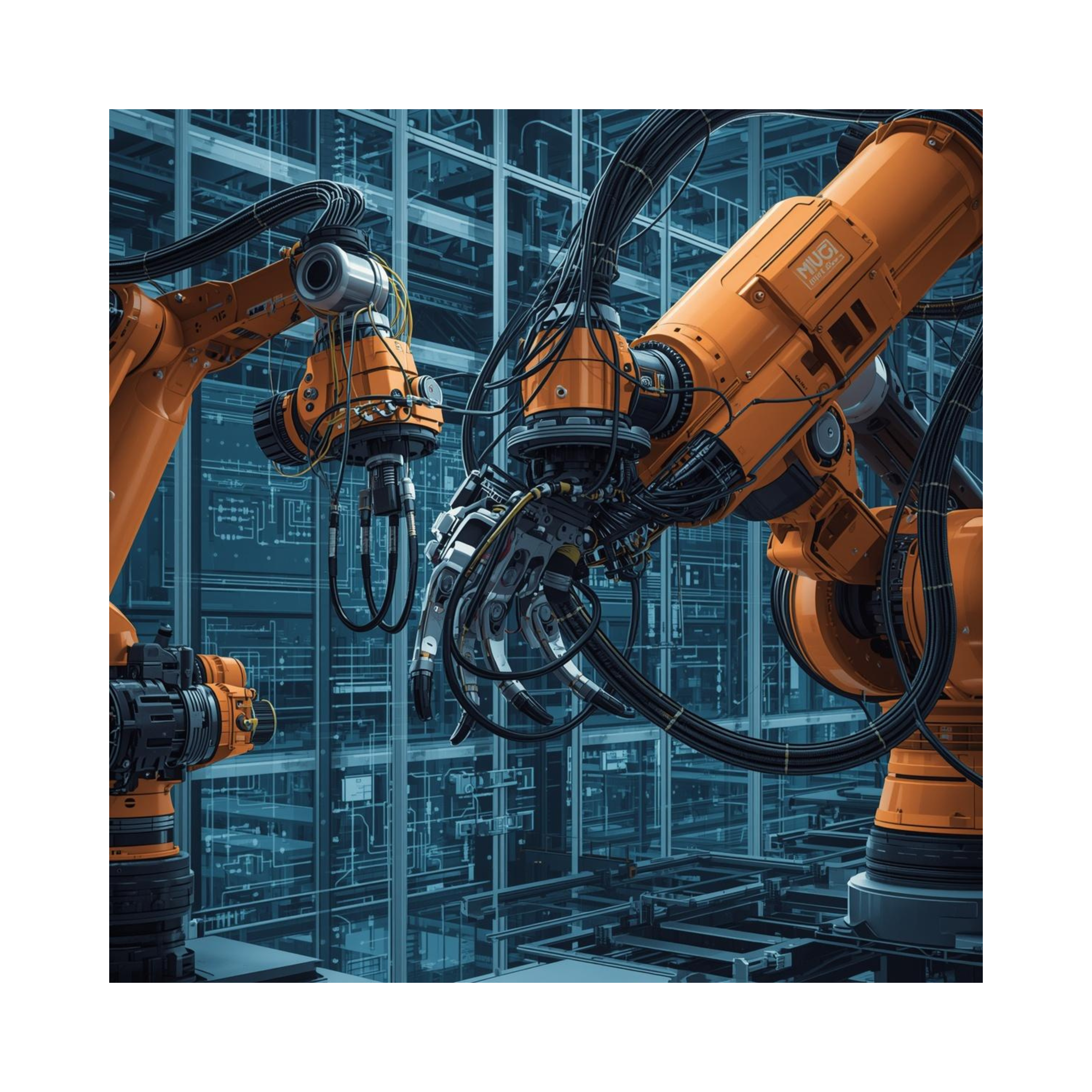 Kabel für die Robotik