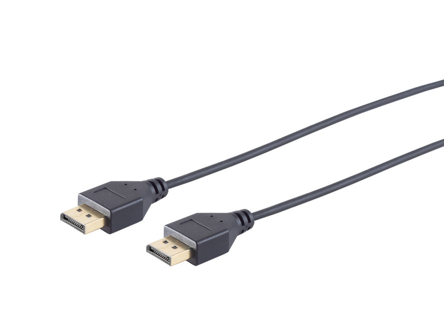 DisplayPort 1.2 Verbindungskabel, 4K, SLIM