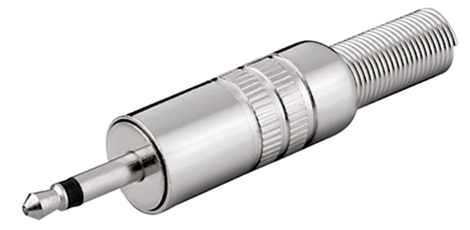 Klinkenstecker - 3,5 mm - mono, 2-Polig (10 Stück)