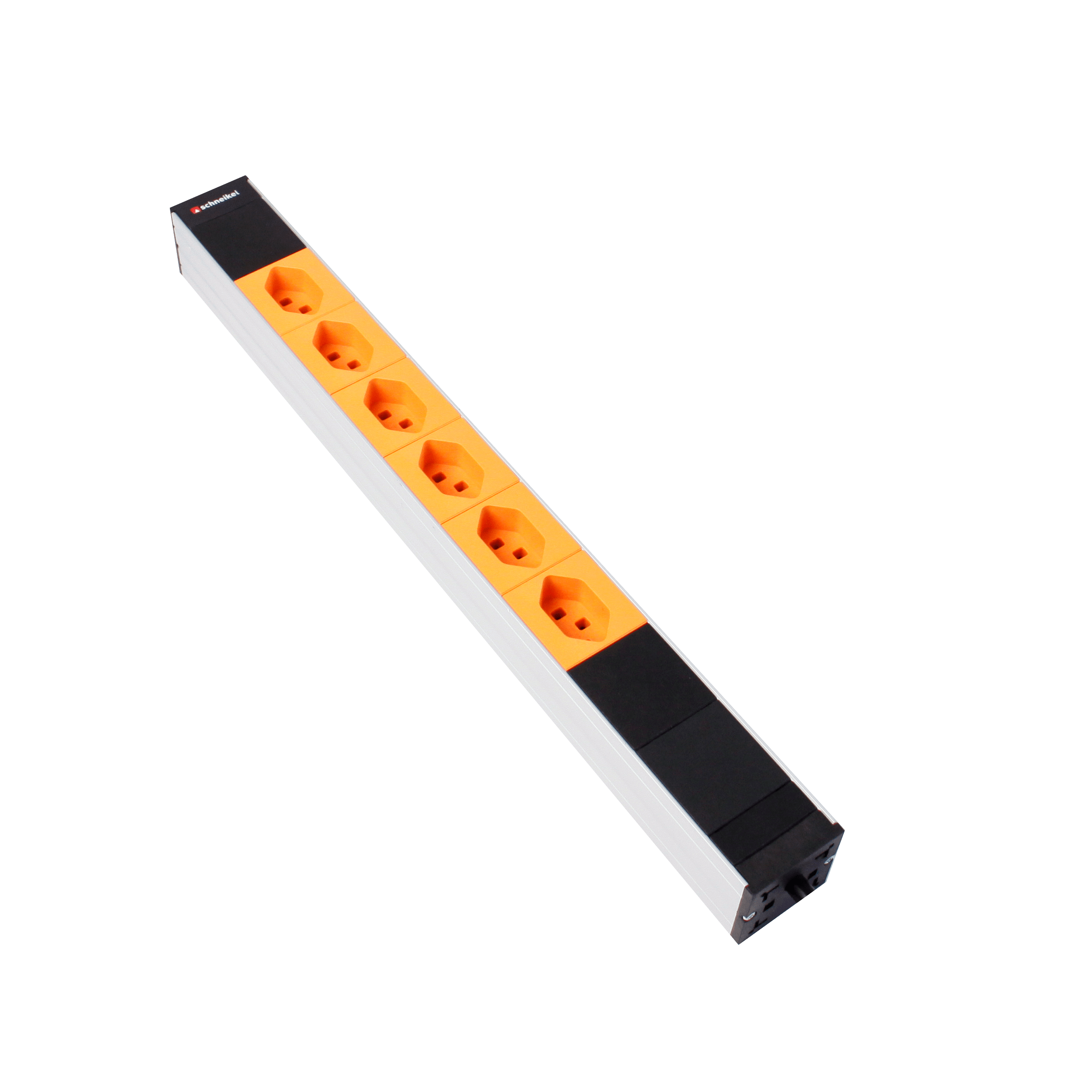 Steckdosenleiste 19" 1HE, 6 x T23