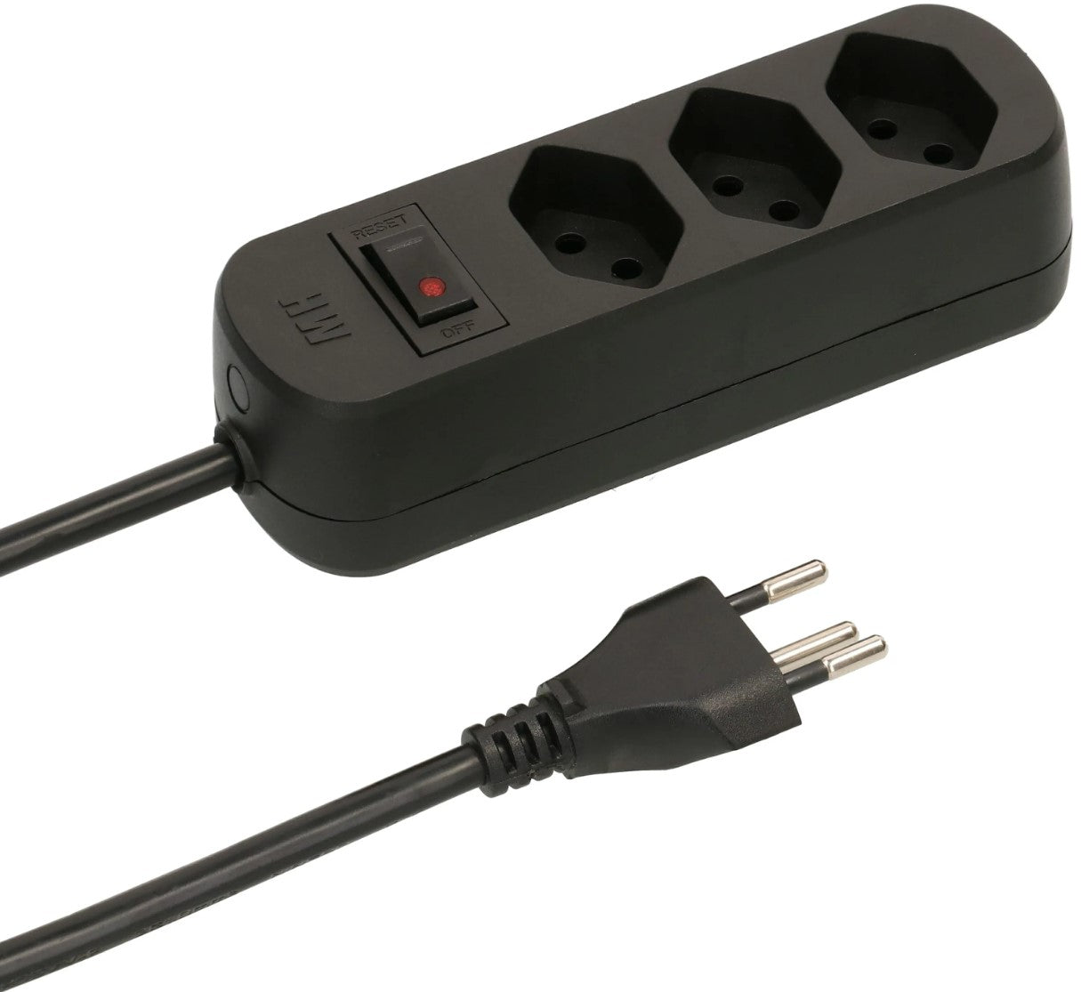 Steckdosenleiste Basic Line 3x Typ 13 Schalter 1.5m