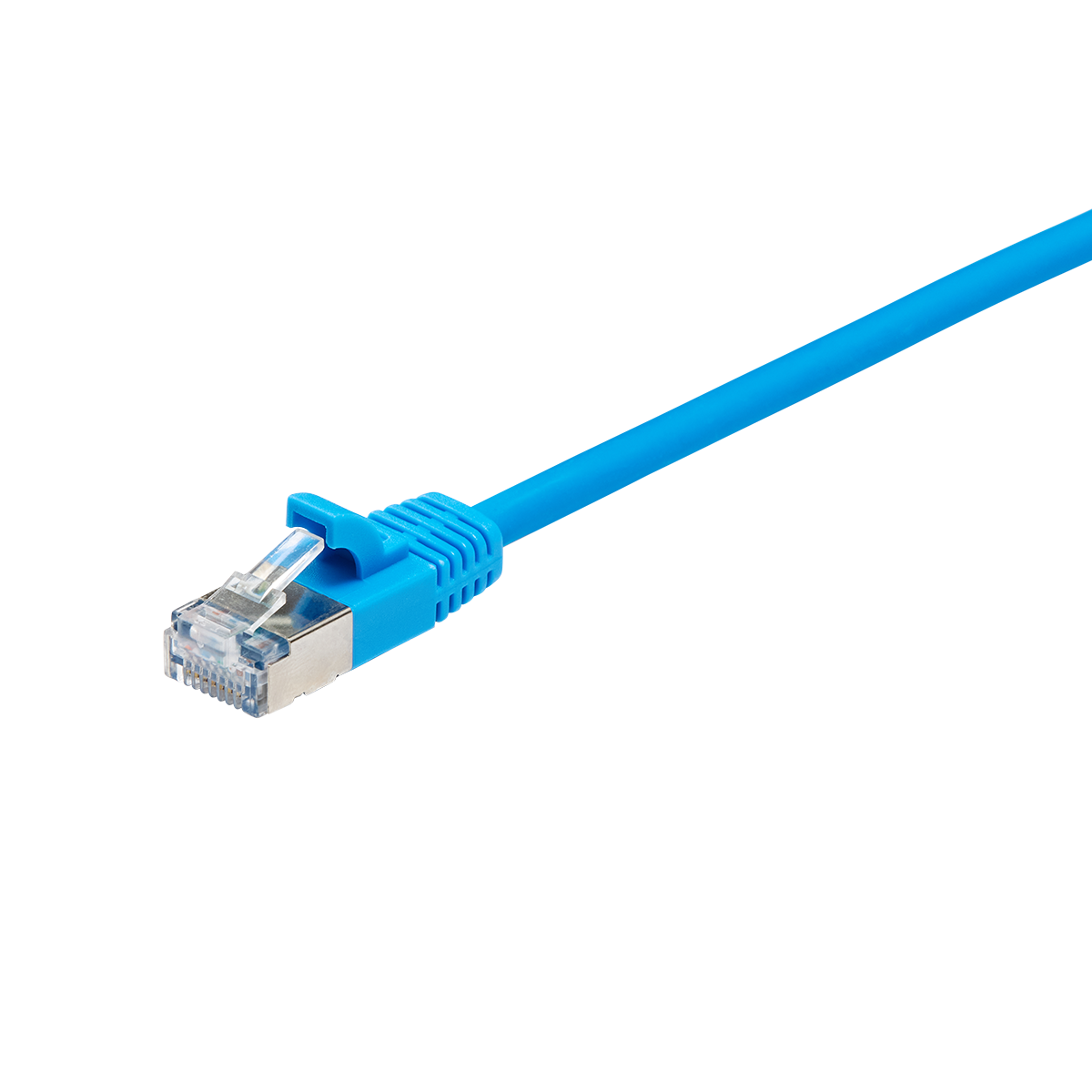 Câble patch CAT 6a slim F/FTP, coloré