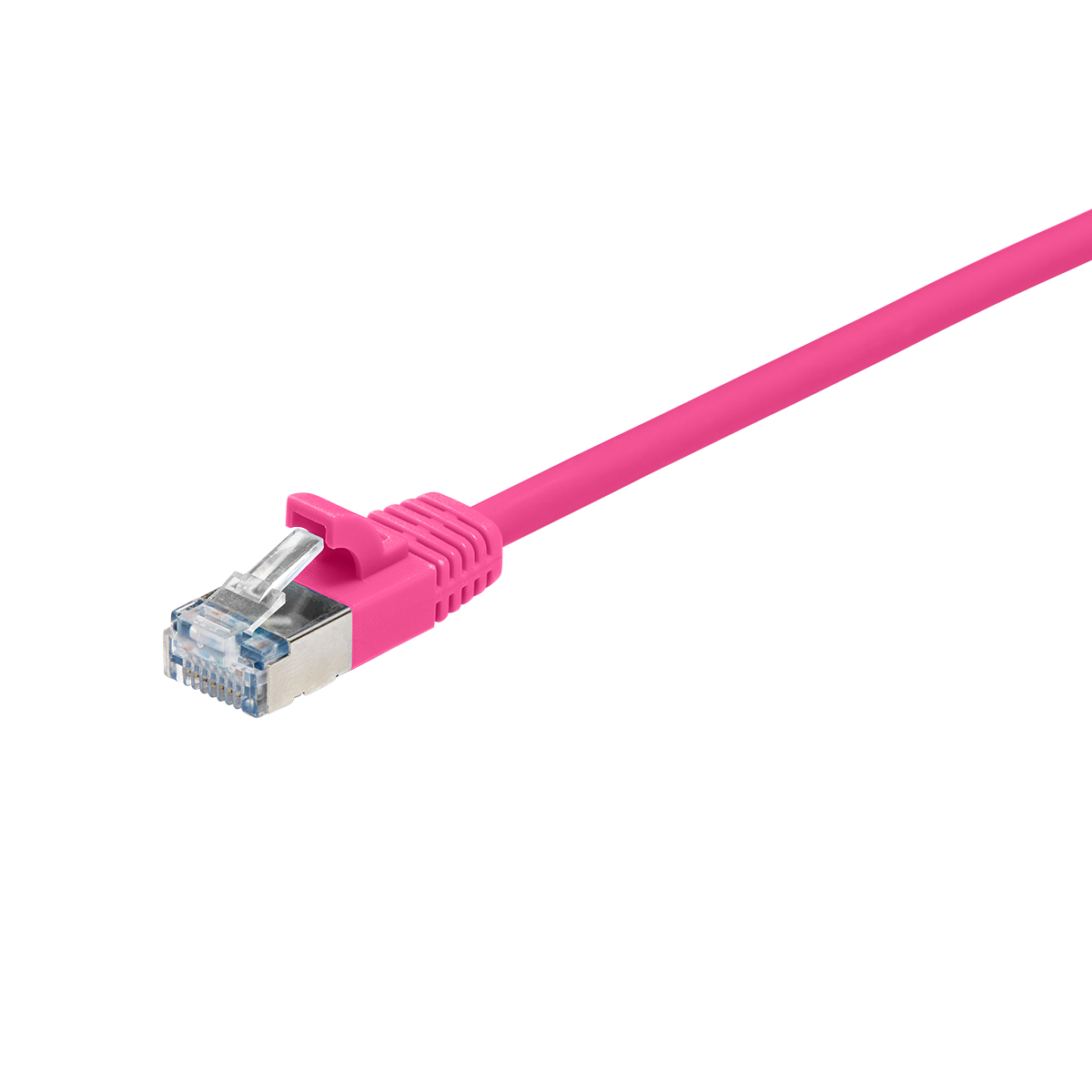 Câble patch CAT 6a slim F/FTP, coloré