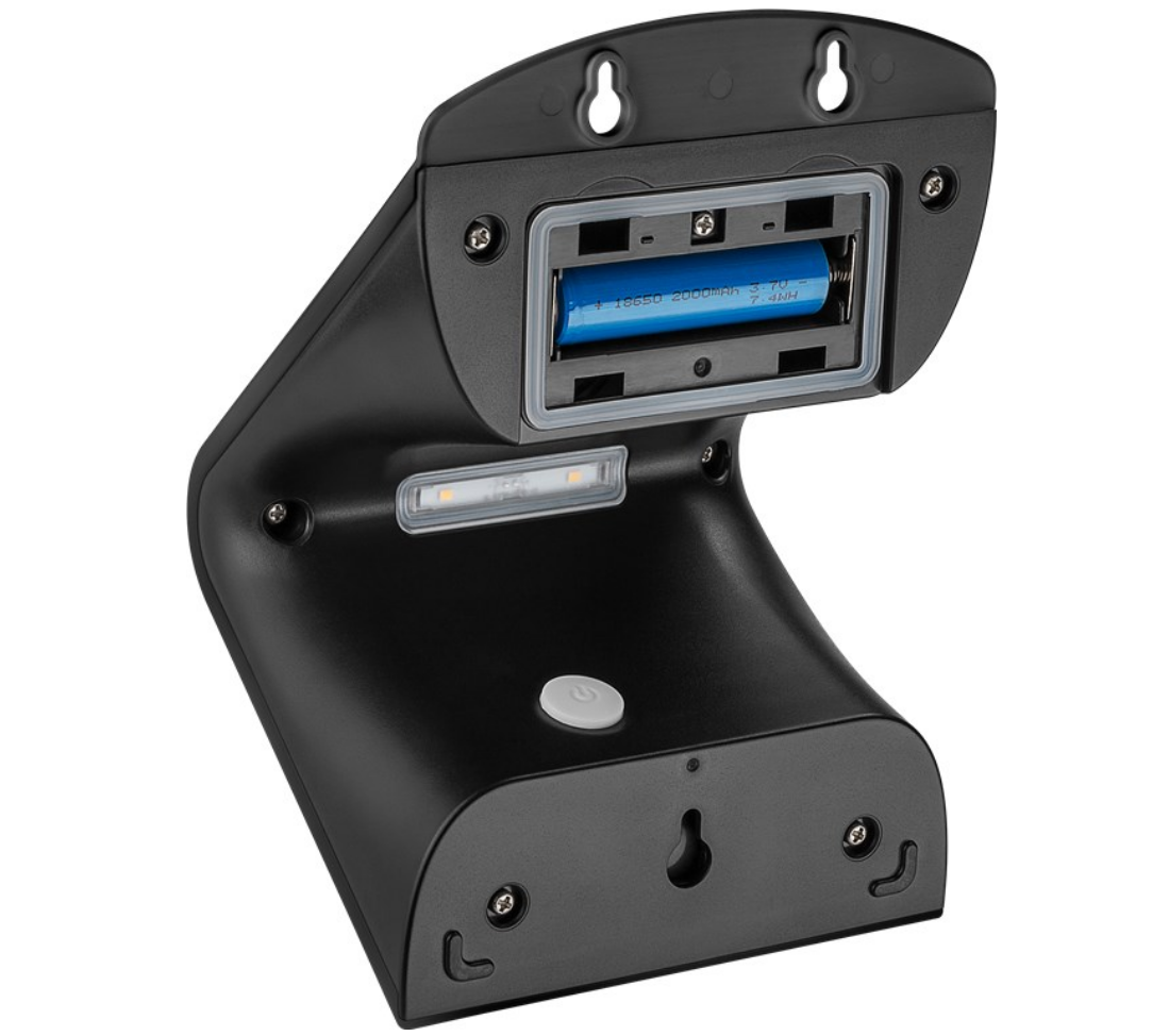 Applique solaire LED avec détecteur de mouvement, 3,2 W, noire