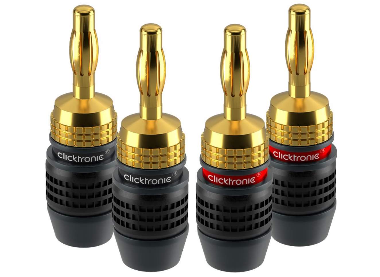 Bananen-Stecker (4er Set)