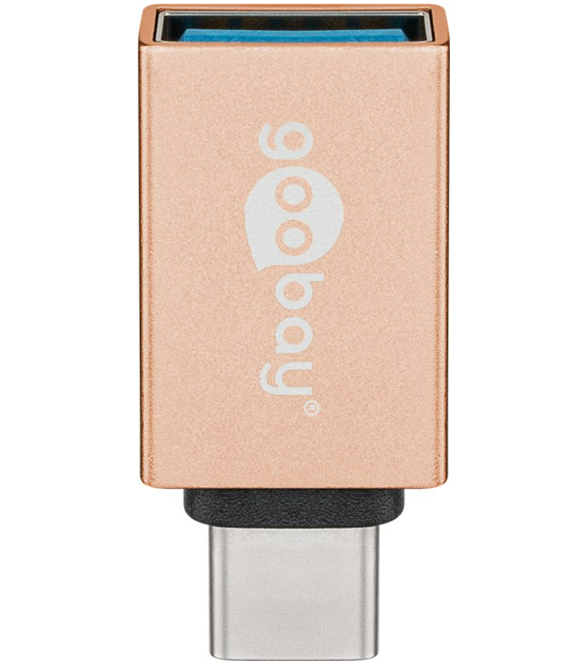 USB-C / USB-A 3.0 OTG SuperSpeed-Adapter für Ladekabel