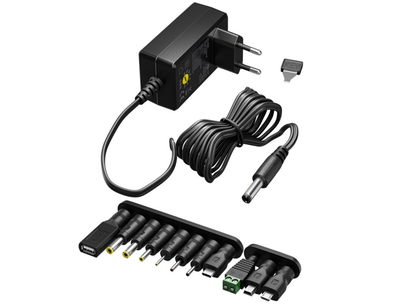Universal-Netzteil (3 V - 12 V, max. 12 W / 1,0 A)