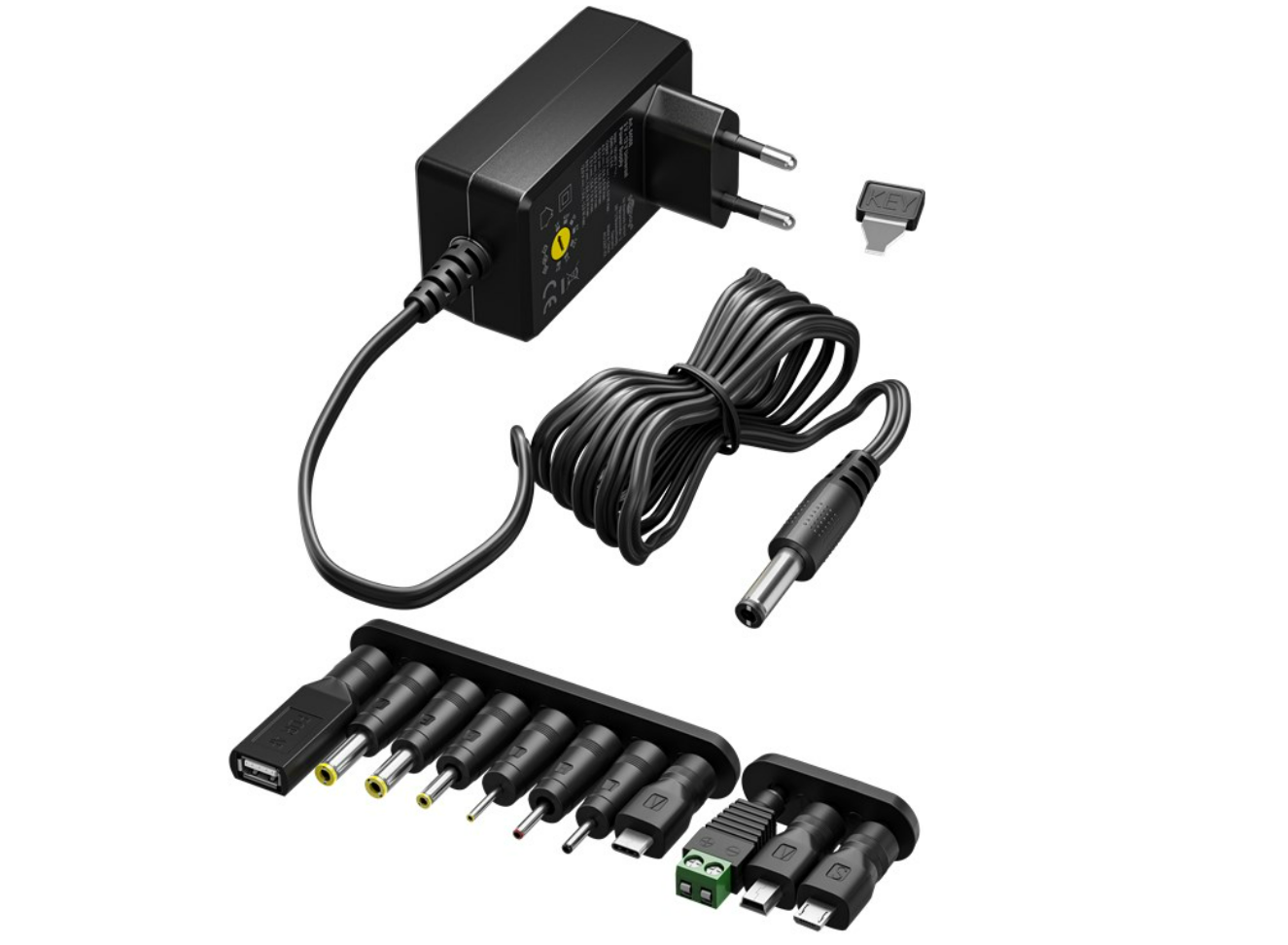 Universal-Netzteil (3 V - 12 V, max. 18 W / 1,5 A)