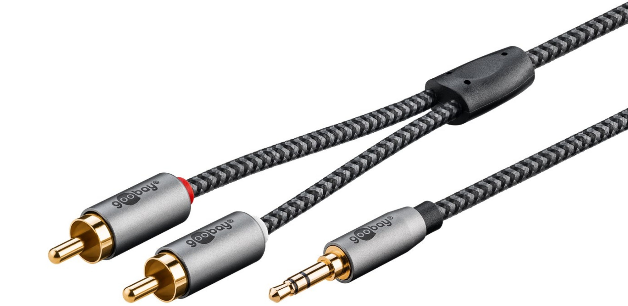 Audio Adapterkabel AUX, 3,5-mm-Klinke zu Stereo-Cinch-Stecker