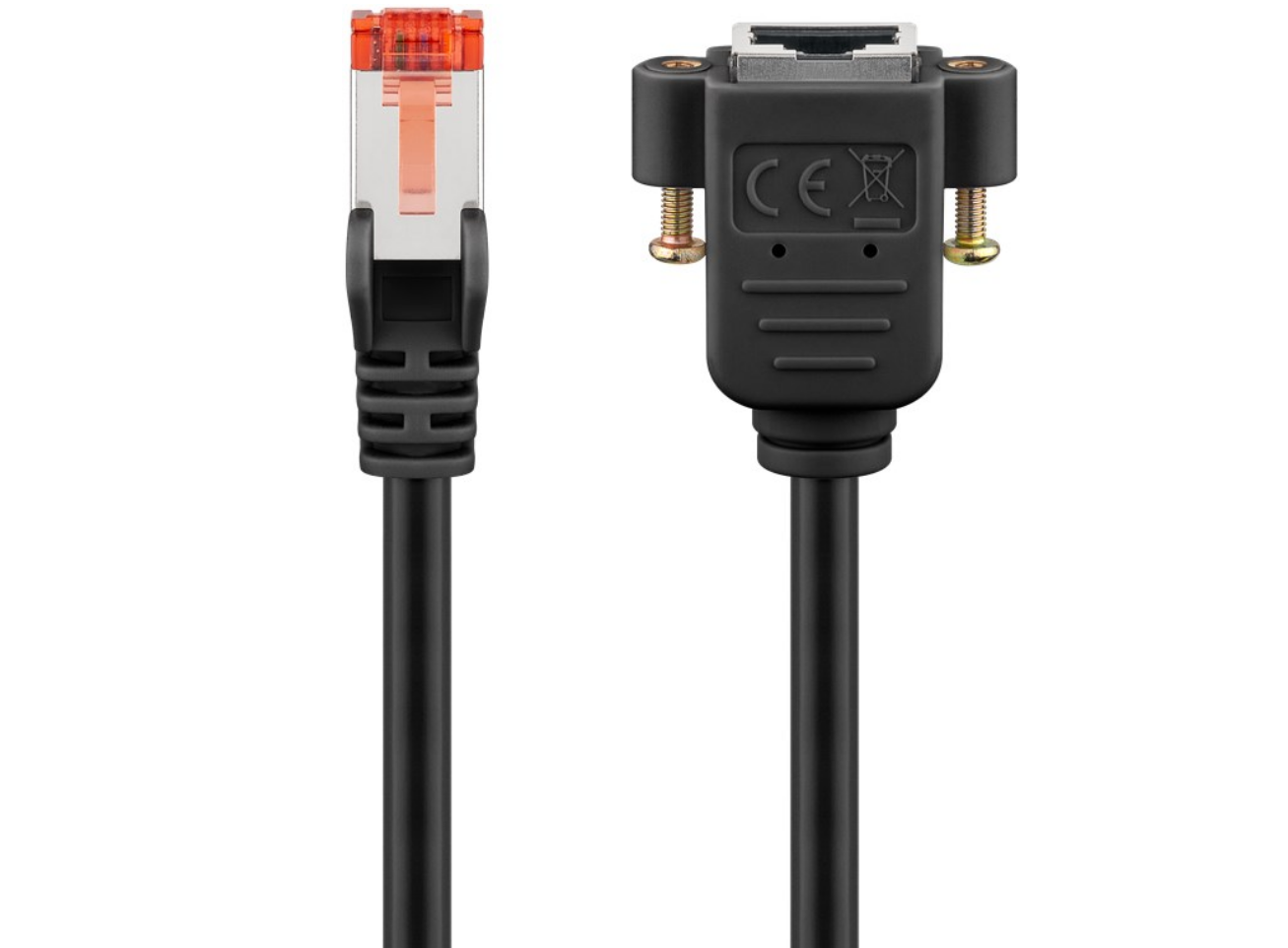 Câble d'extension CAT 6, S/FTP (PiMF), noir