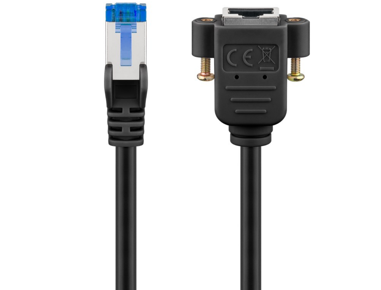 Câble d'extension CAT 6A, S/FTP (PiMF), noir