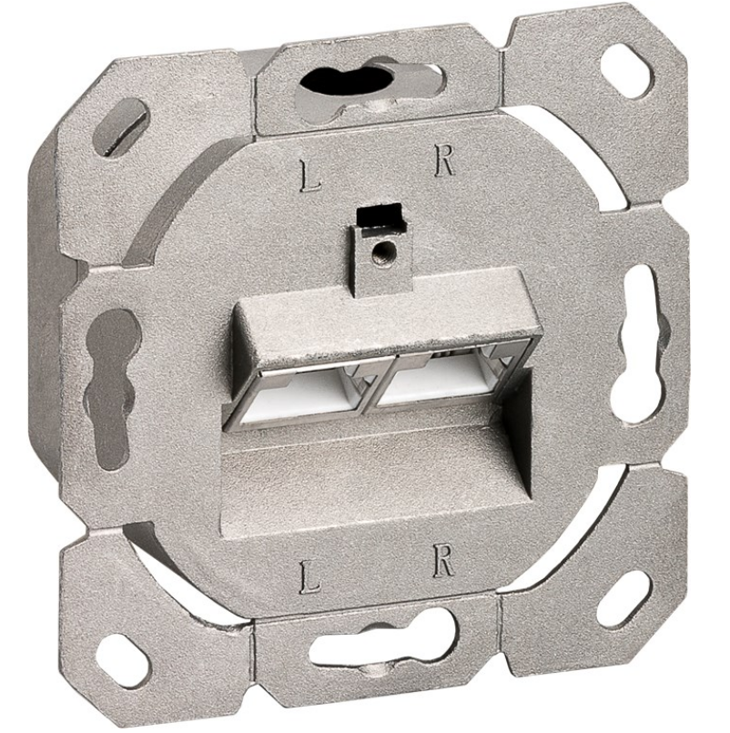 Boîte d'encastrement CAT 6A (UP), blanche