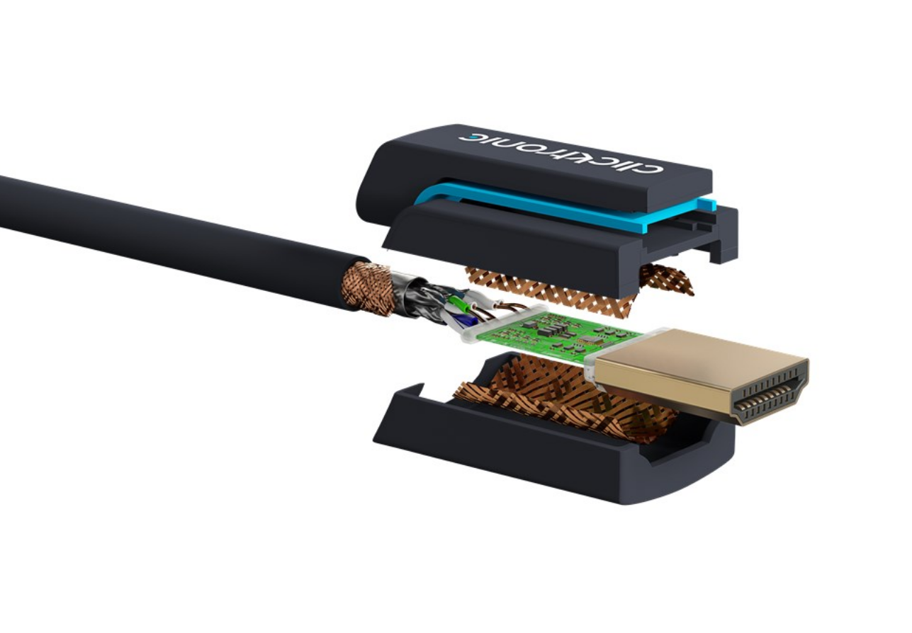 Ultra-Slim High-Speed-HDMI-Kabel mit Ethernet 4K/60Hz
