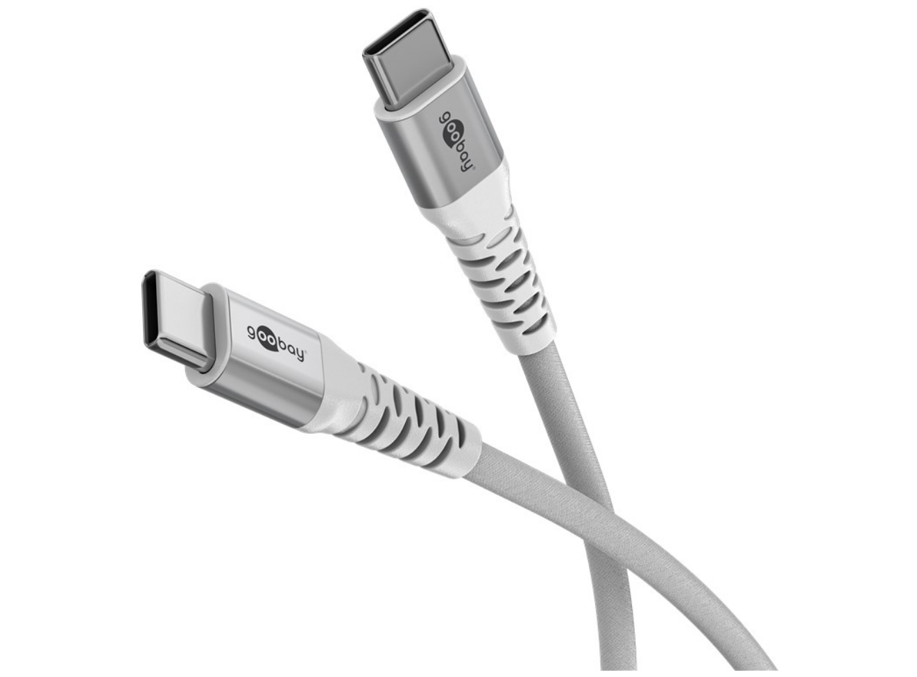 USB-C™ Supersoftes Textilkabel mit Metallsteckern