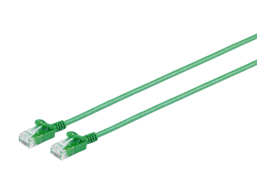 Câble patch CAT 6A Slim U/UTP 28AWG, coloré