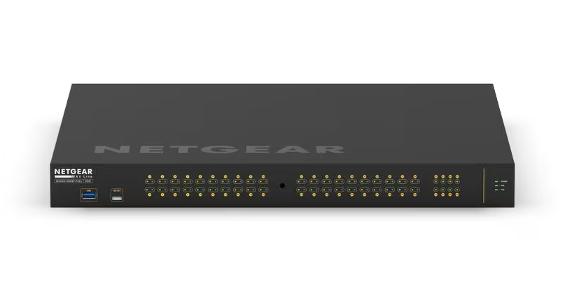 Netgear PoE+ Switch AV Line M4250-40G8F-PoE+ 48 Port
