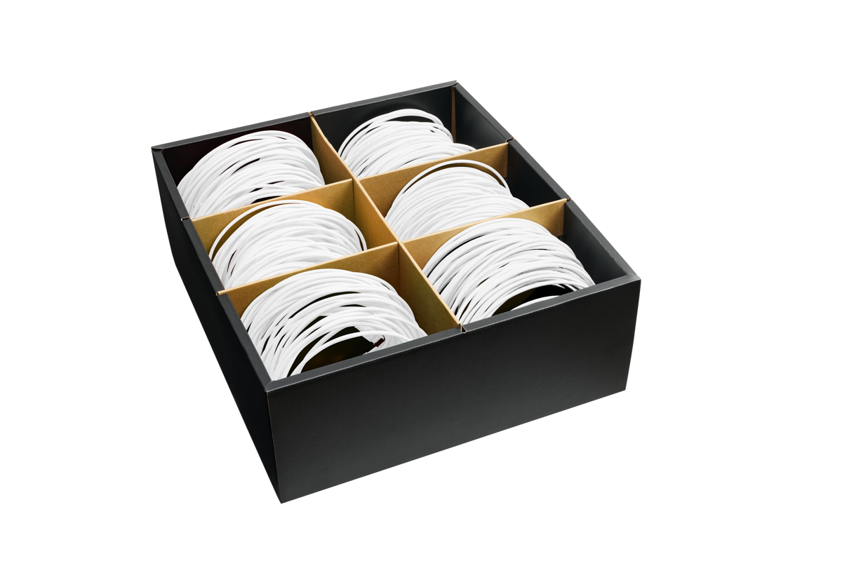 NetzwerkBOX Cat 6A Slim F/FTP, 1.0m