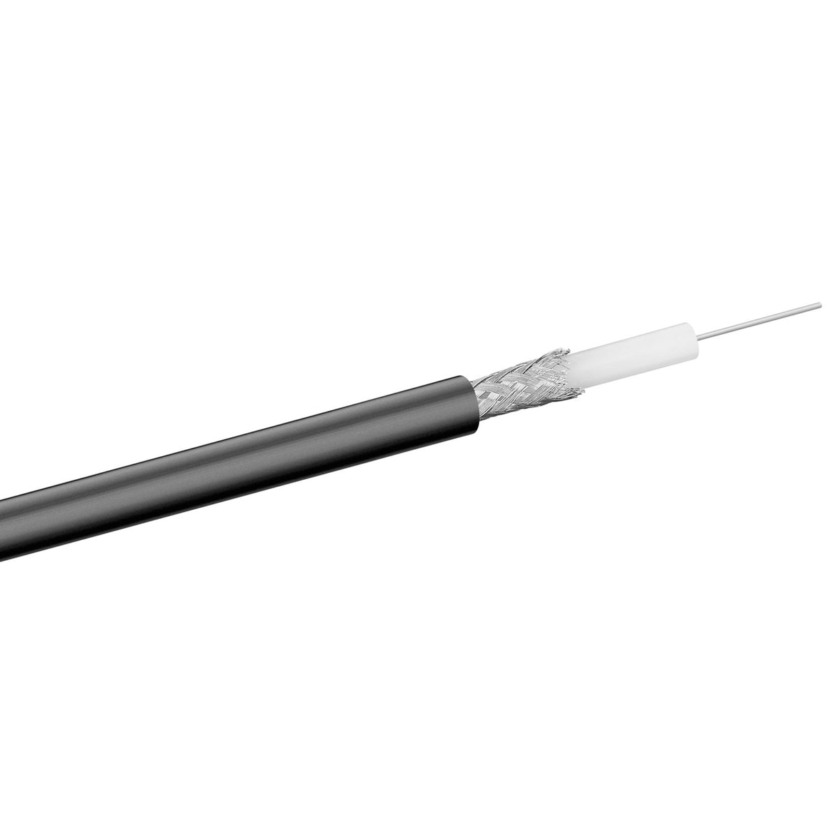 RG-58 Koaxialkabel, doppelt geschirmt 100m
