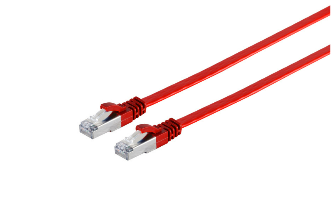 Cavo patch piatto CAT 7 U/FTP, colorato