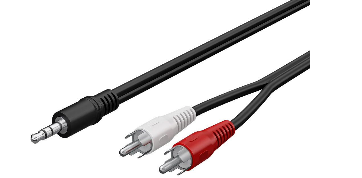 Audio Adapterkabel AUX, 3,5 mm Klinke zu Stereo Cinch-Stecker