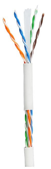 Câble d'installation CAT 6 UTP 23AWG 4 PAIRES LSZH 305m