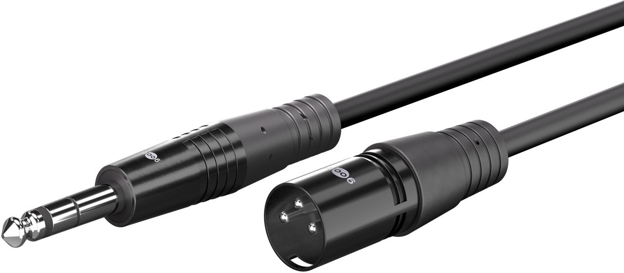 XLR-Kabel auf 6,35-mm-Klinke