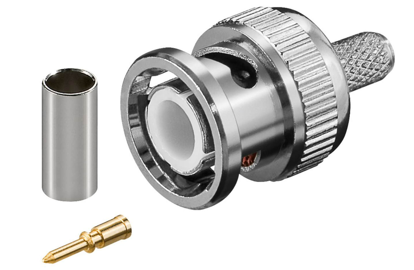 Connettore BNC a crimpare per cavo RG58/U