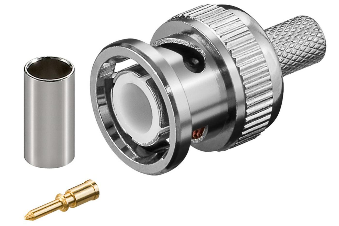 Connecteur à sertir BNC câble RG59/U