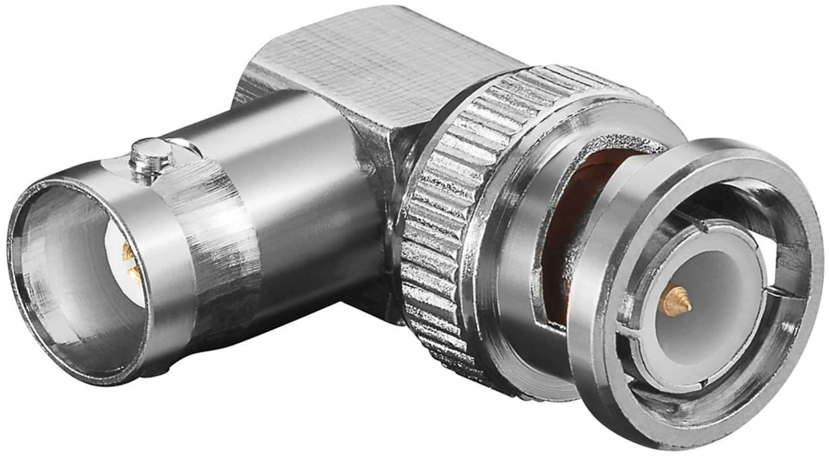 Connecteur BNC à angle droit > couplage