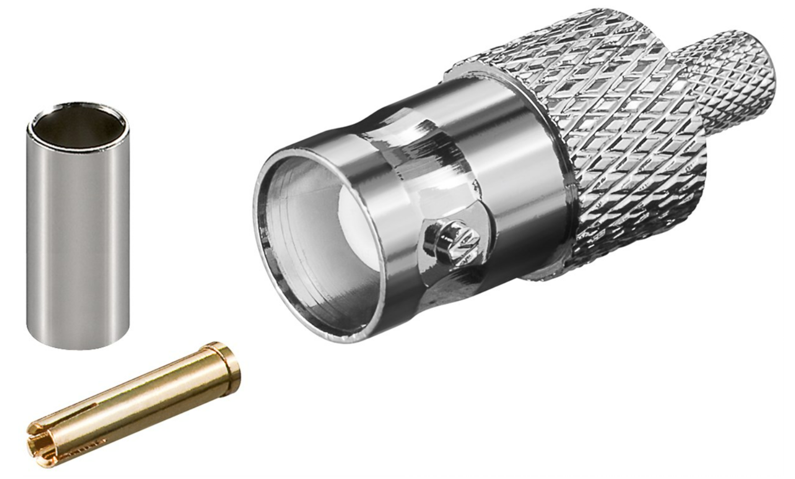 Raccord à sertir BNC