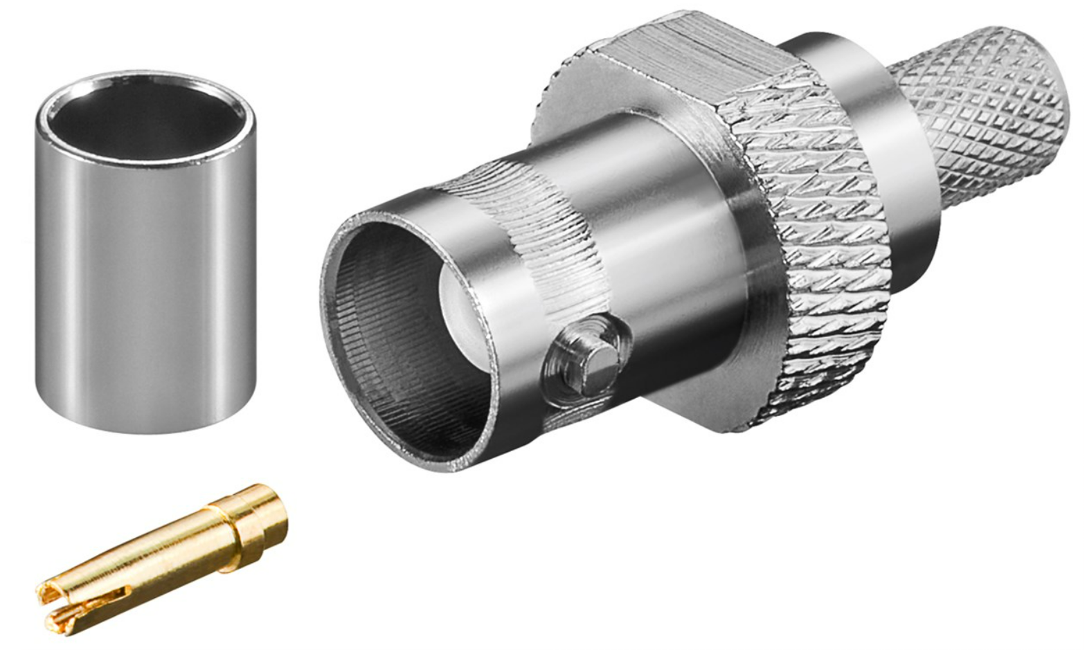 Raccord à sertir BNC