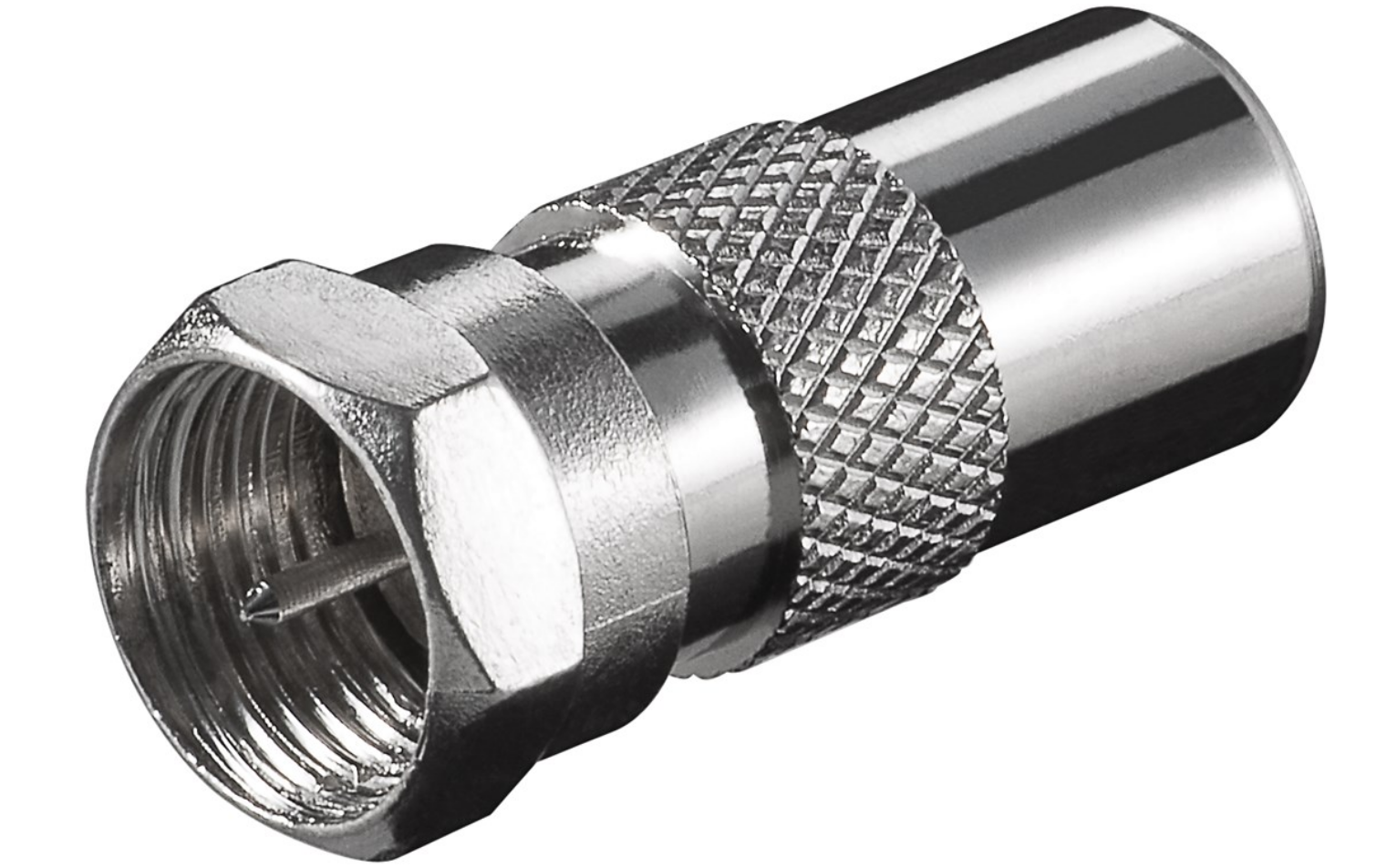 Adaptateur F : connecteur F > connecteur coaxial