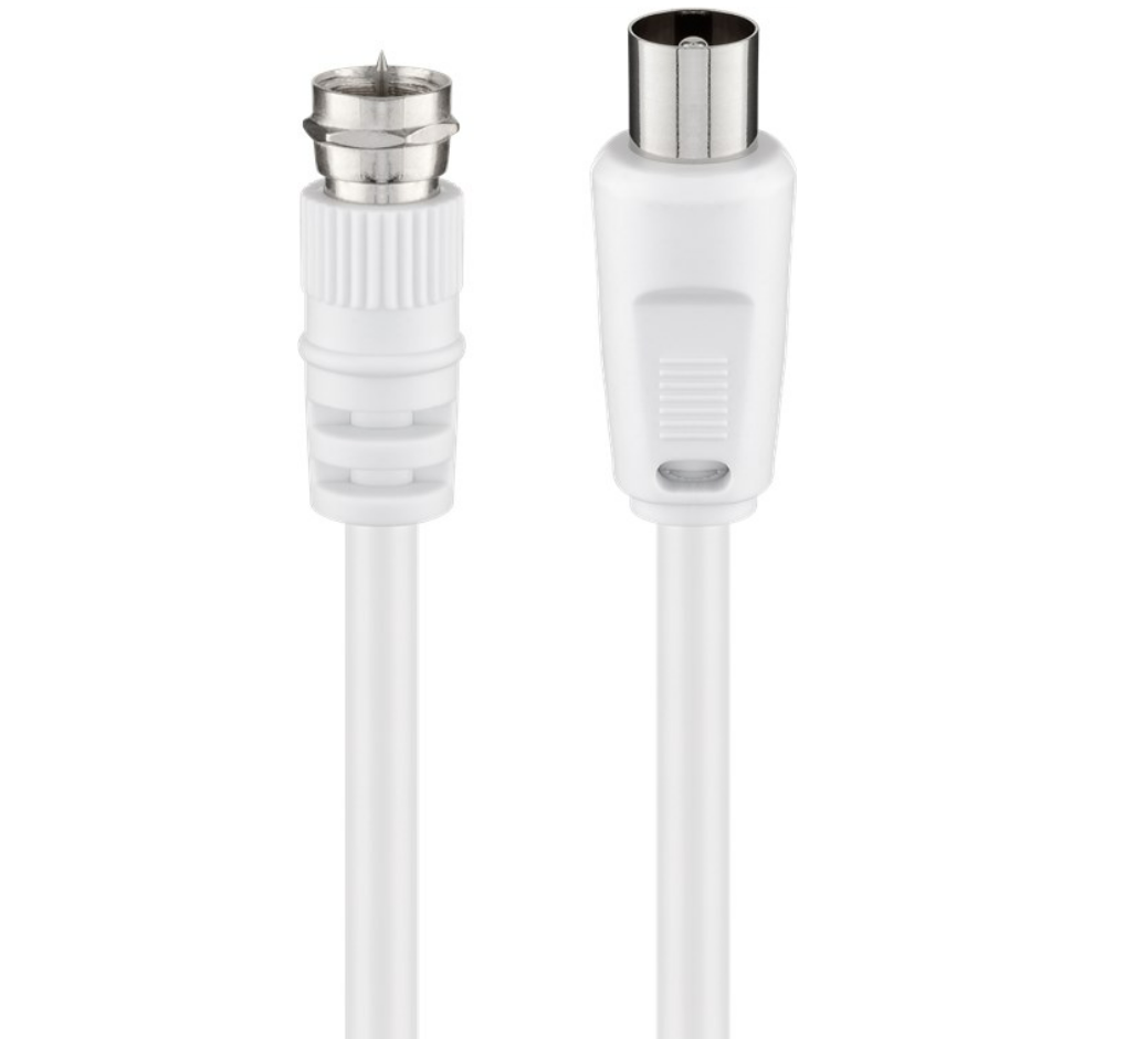 Cavo adattatore SAT/antenna (<70 dB), doppia schermatura