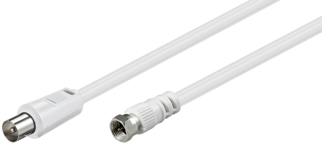 Cavo adattatore SAT/antenna (<70 dB), doppia schermatura