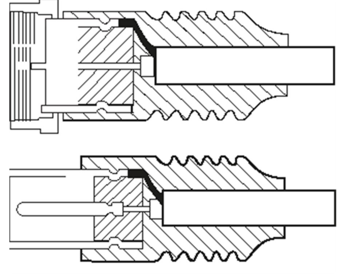 Cavo adattatore SAT/antenna (<70 dB), doppia schermatura