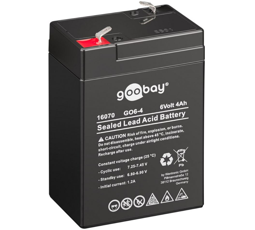 GO6-4 (4000 mAh, 6 V)