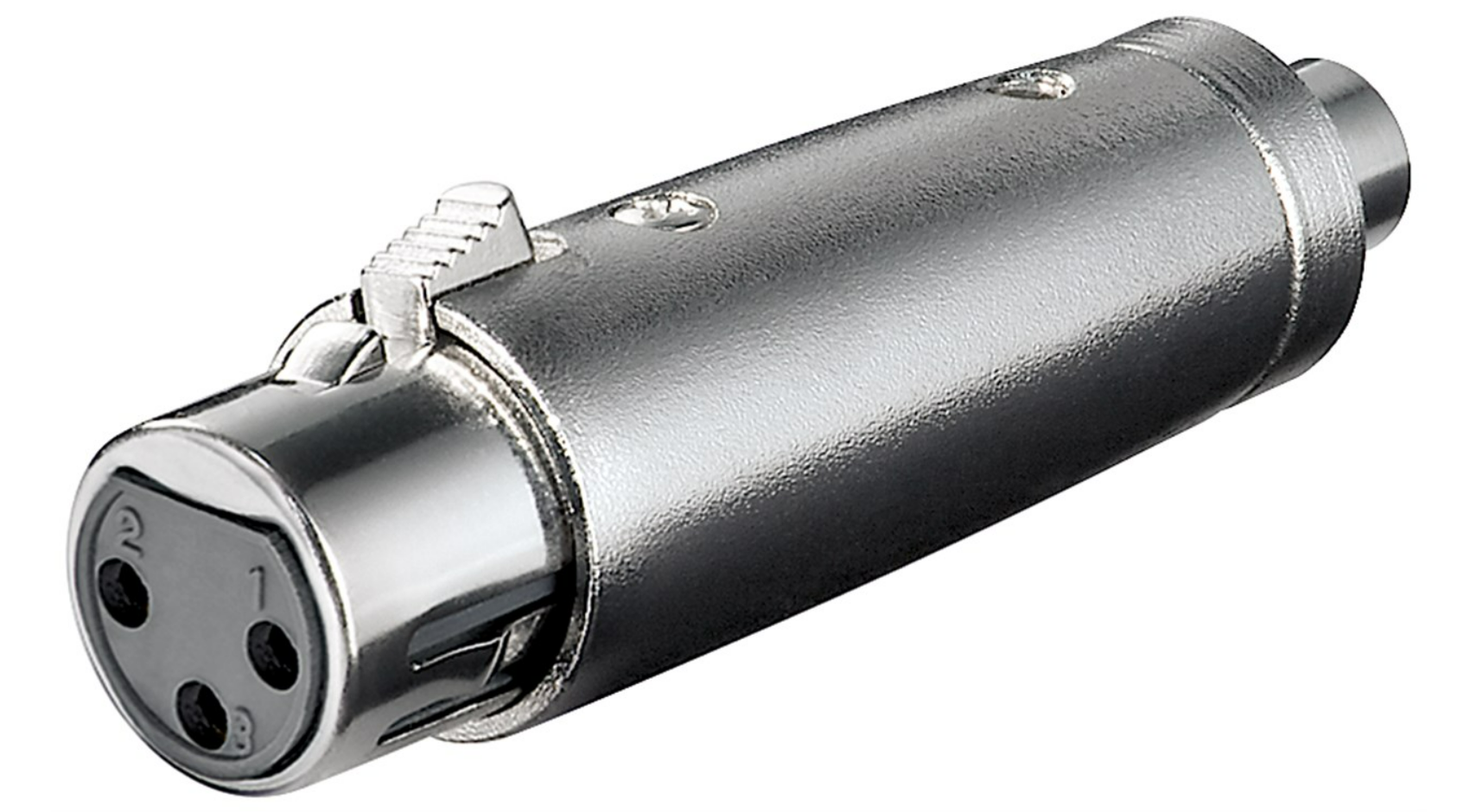 XLR-Adapter, Cinch-Buchse zu XLR-Buchse