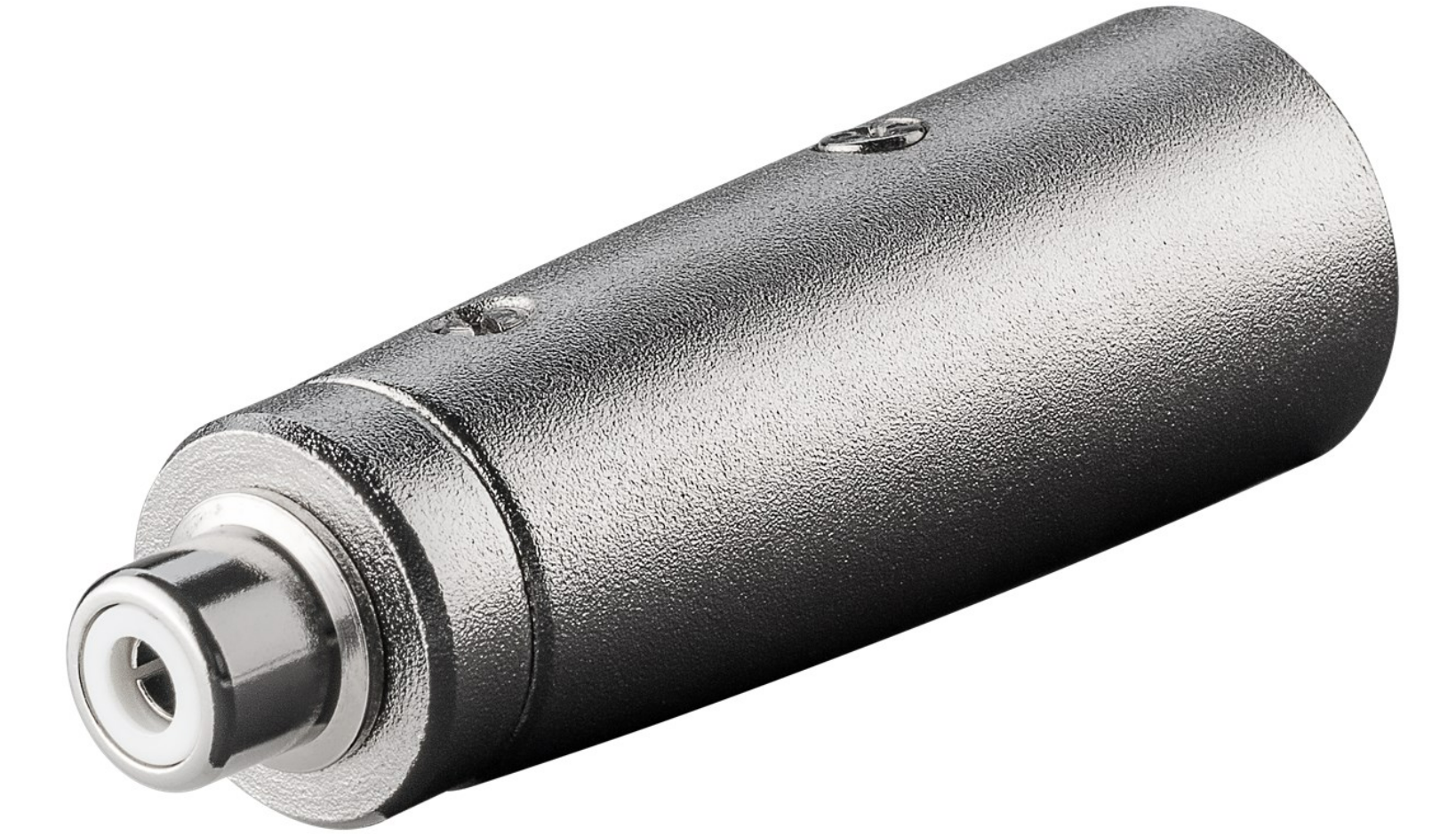 Adattatore XLR, da RCA femmina a XLR maschio