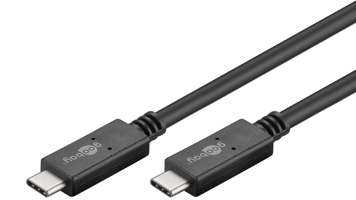 Cavo USB-C USB 3.2 generazione 2x2, 5A, nero