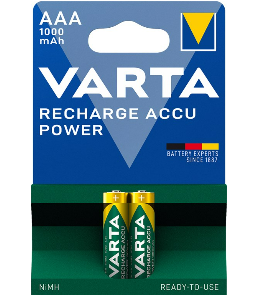 AAA (micro)/HR03 (5703) - 1000 mAh