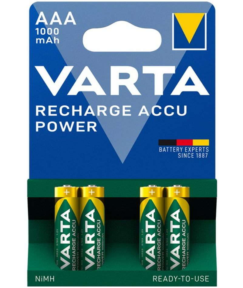 AAA (micro)/HR03 (5703) - 1000 mAh