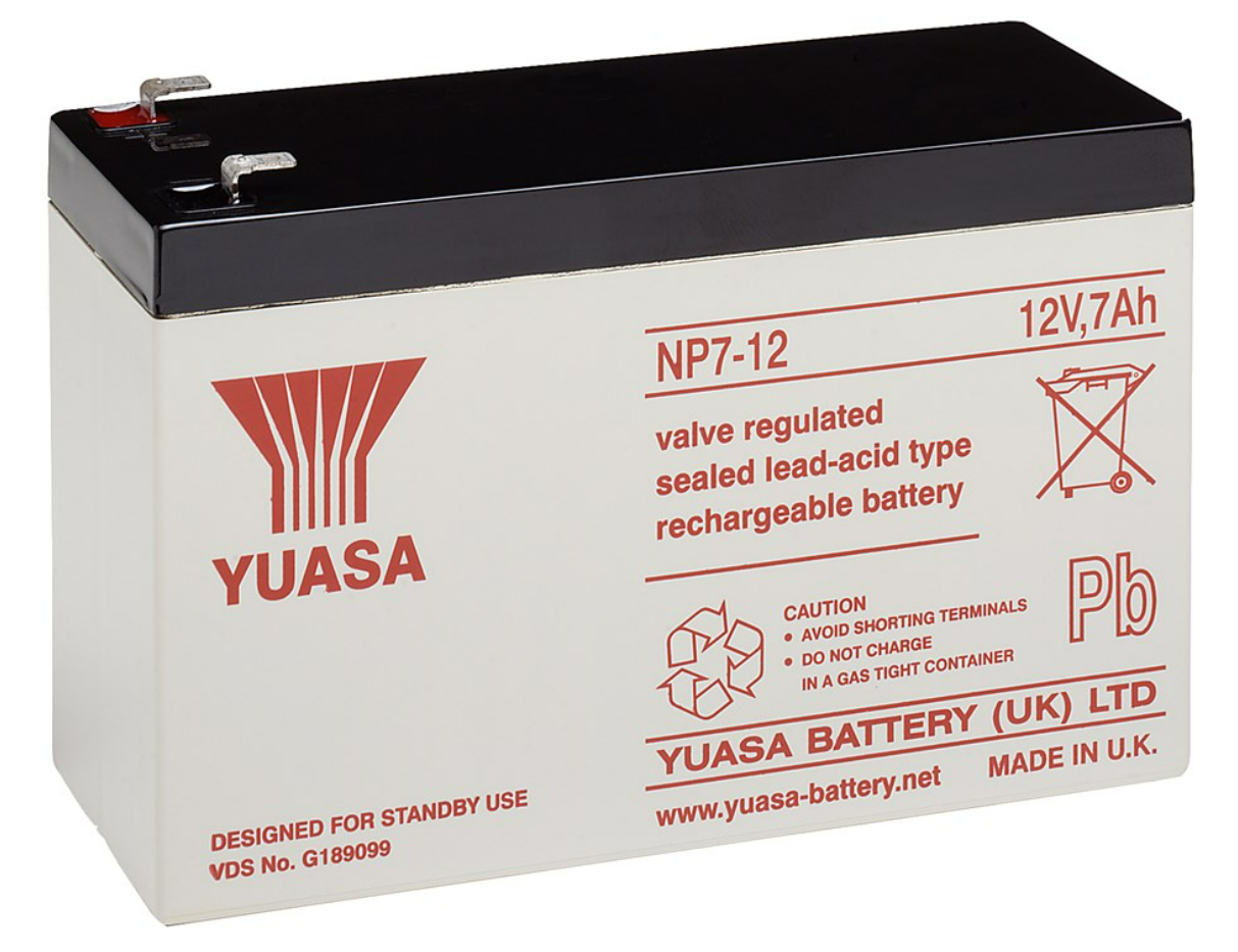 Batterie au plomb 12 V, 7,0 Ah (NP7-12)