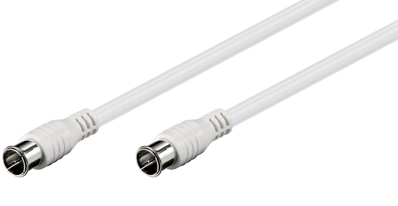 Cavo di collegamento SAT F-Quick (80 dB), doppia schermatura