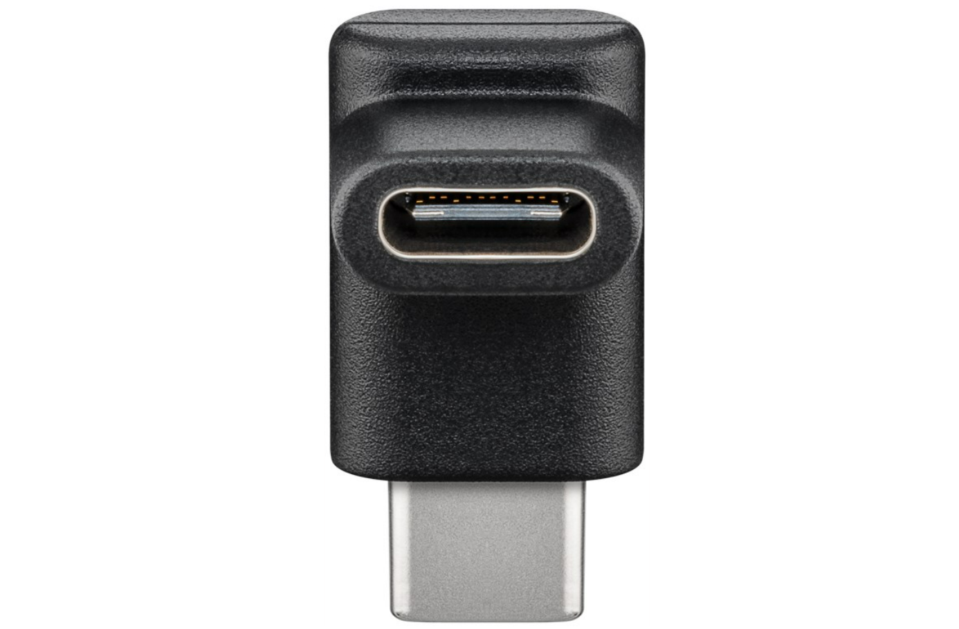 Adapter USB-C™ auf USB-C™ 90°, schwarz