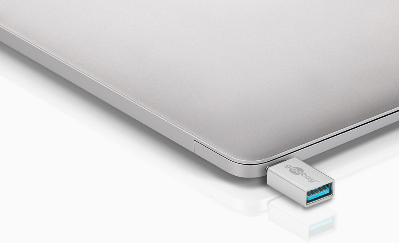 USB-C / USB-A 3.0 OTG SuperSpeed-Adapter für Ladekabel