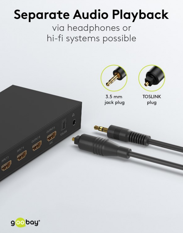 Switch matrice HDMI™ da 4 a 2 (4K a 30 Hz)