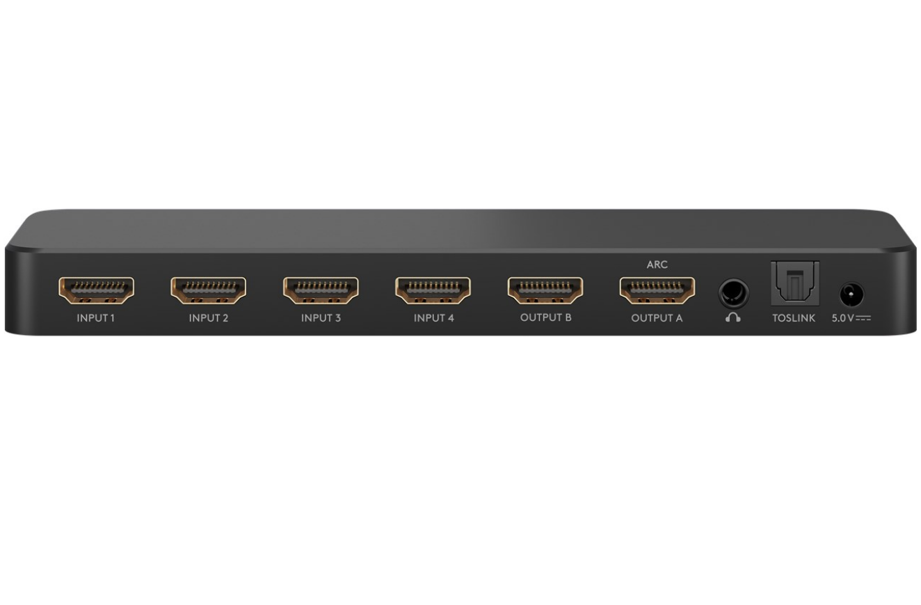 HDMI™-Matrix-Schalter 4 auf 2