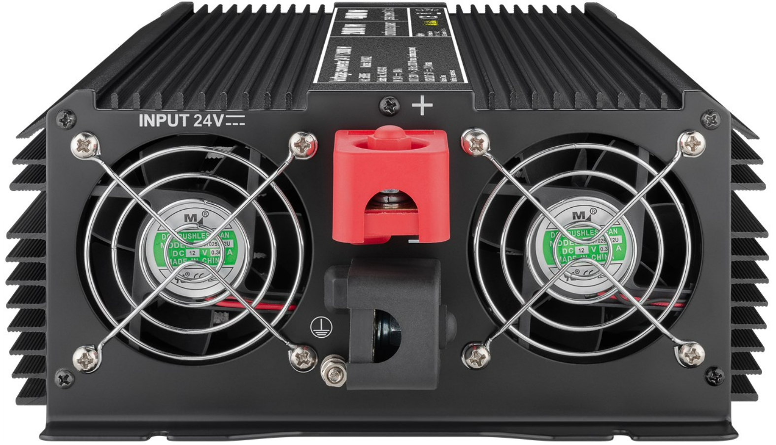 Convertisseur de tension DC/AC (24V-230V / 2000W) USB