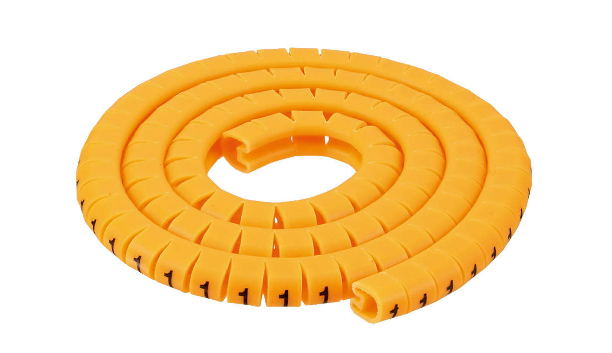 InLine® Kabelmarkierer 5,2-10mm, Nr.0-9, 1000 Stück