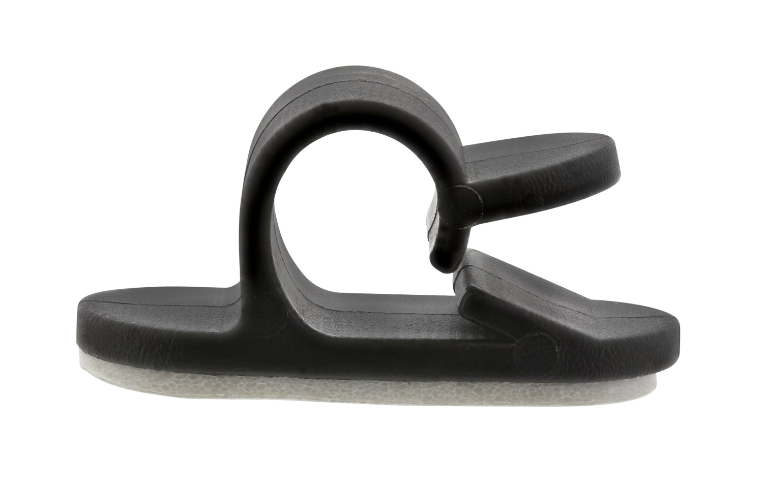 10er Pack InLine® Kabelmanager, mit Klebesockel, 2,8cm